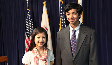  Governor Quinn Recognizes Illinois’ Scripps National Spelling Bee Finalists