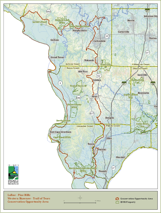 LaRue - Pine Hills - Western Shawnee - Trail of Tears