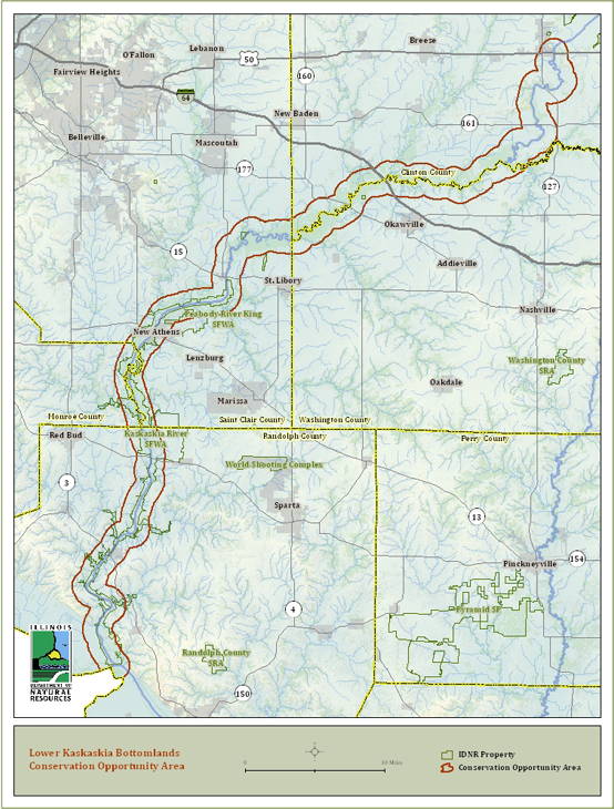 Lower Kaskaskia Bottomlands - Illinois Wildlife Action Plan