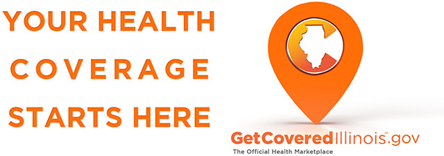 Get Covered Illinois Icon: Your coverage starts here