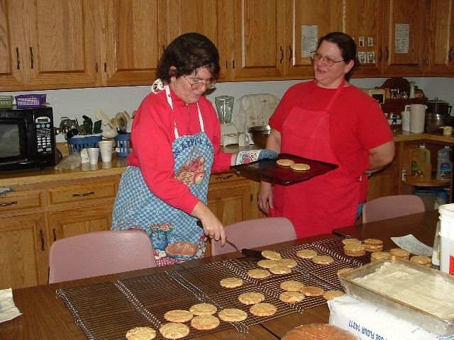 Cookie baking