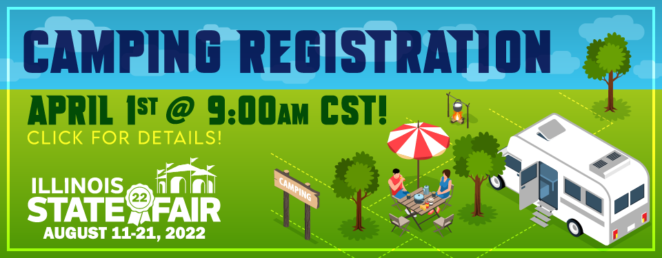 Camping Registration begins on April 1,2022 at 9:00 A.M.