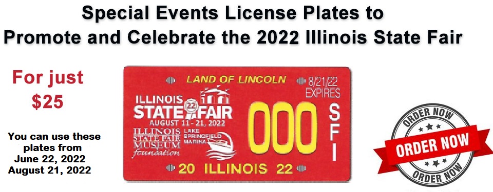  State Fair License Plates.  only $25