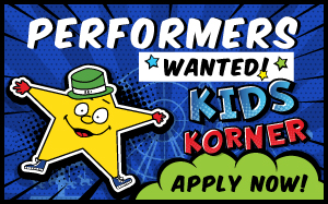 Performers wanted for the 2023 Kids Korner stage ath the Illinois state fair.  Click here for application